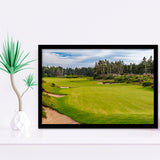 Bandon Trails Golf Course, Hole 15, Golf Sport Print, Golf Lover, Framed Art Prints Home Decor