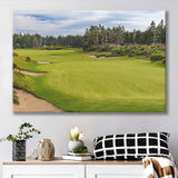 Bandon Trails Golf Course, Hole 15, Golf Art Print, Golf Lover, Canvas Prints Wall Art Decor