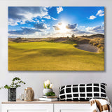 Bandon Trails Golf Course, Hole 18, Golf Art Print, Golf Lover, Canvas Prints Wall Art Decor
