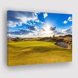 Bandon Trails Golf Course, Hole 18, Golf Art Print, Golf Lover, Canvas Prints Wall Art Decor