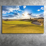 Bandon Trails Golf Course, Hole 18, Golf Art Print, Golf Lover, Canvas Prints Wall Art Decor