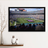Bank Of America Stadium Framed Canvas Prints Carolina Panthers Wall Art,Sport Stadium Art Prints, Fan Gift