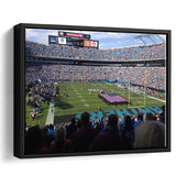 Bank Of America Stadium Framed Canvas Prints Carolina Panthers Wall Art,Sport Stadium Art Prints, Fan Gift