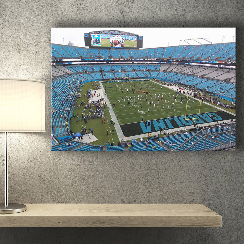 Bank Of America Stadium Wall Art Carolina Panthers,Sport Stadium