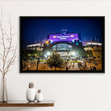 Bank of America Stadium, Stadium Canvas, Sport Art, Gift for him, Framed Canvas Prints Wall Art Decor, Framed Picture