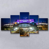 Bank of America Stadium, Stadium Canvas, Sport Art, Large Canvas, Multi Panels, Canvas Prints Wall Art Decor