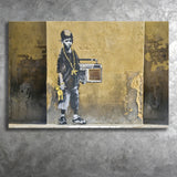 Banksy Hip Hop Bop Street Art Canvas Prints Wall Art Home Decor