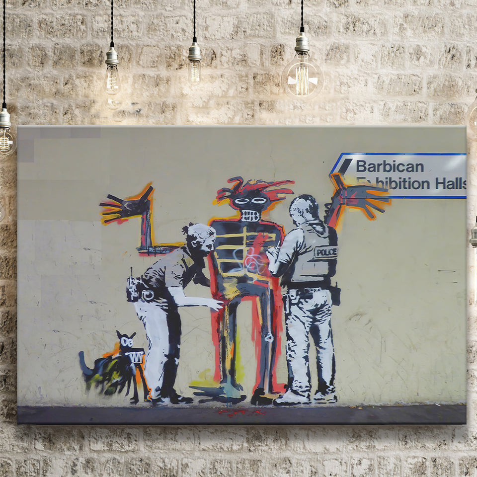 Banksy Jm Basquiat Banksy Graffiti Street Art Canvas Prints Wall Art - Painting Canvas,Wall Decor, Painting Prints,For Sale