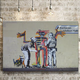 Banksy Jm Basquiat Banksy Graffiti Street Art Canvas Prints Wall Art - Painting Canvas,Wall Decor, Painting Prints,For Sale