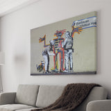 Banksy Jm Basquiat Banksy Graffiti Street Art Canvas Prints Wall Art - Painting Canvas,Wall Decor, Painting Prints,For Sale