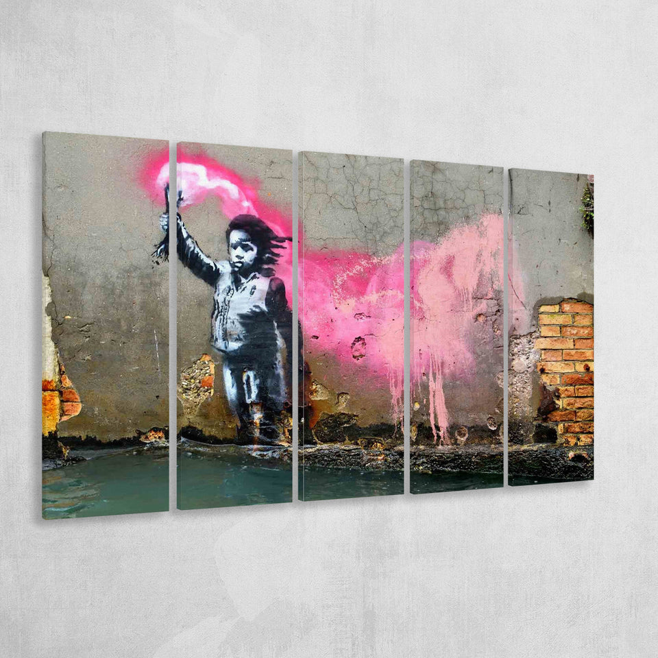 banksy canvas pictures