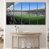 Bankwest Stadium in Australia, Stadium Canvas, Sport Art, Gift for him, Multi Panels B, Canvas Prints Wall Art Decor