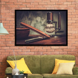 Barber Shop Decor Framed Art Prints Wall Decor - Painting Prints, Framed Picture
