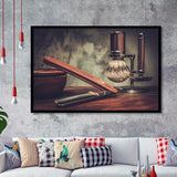 Barber Shop Decor Framed Art Prints Wall Decor - Painting Prints, Framed Picture