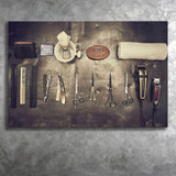 Barbershop Wall Art, Barber Gift, Barbershop, Canvas Prints Wall Art Home Decor