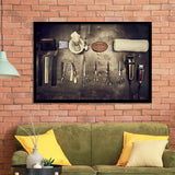 Barbershop Wall Art, Barber Gift, Barbershop, Framed Art Prints Wall Art Home Decor, Ready to Hang