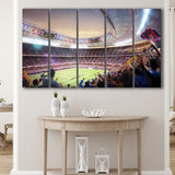 Barcelona Stadium, Stadium Canvas, Sport Art, Gift for him, Multi Panels B, Canvas Prints Wall Art Decor