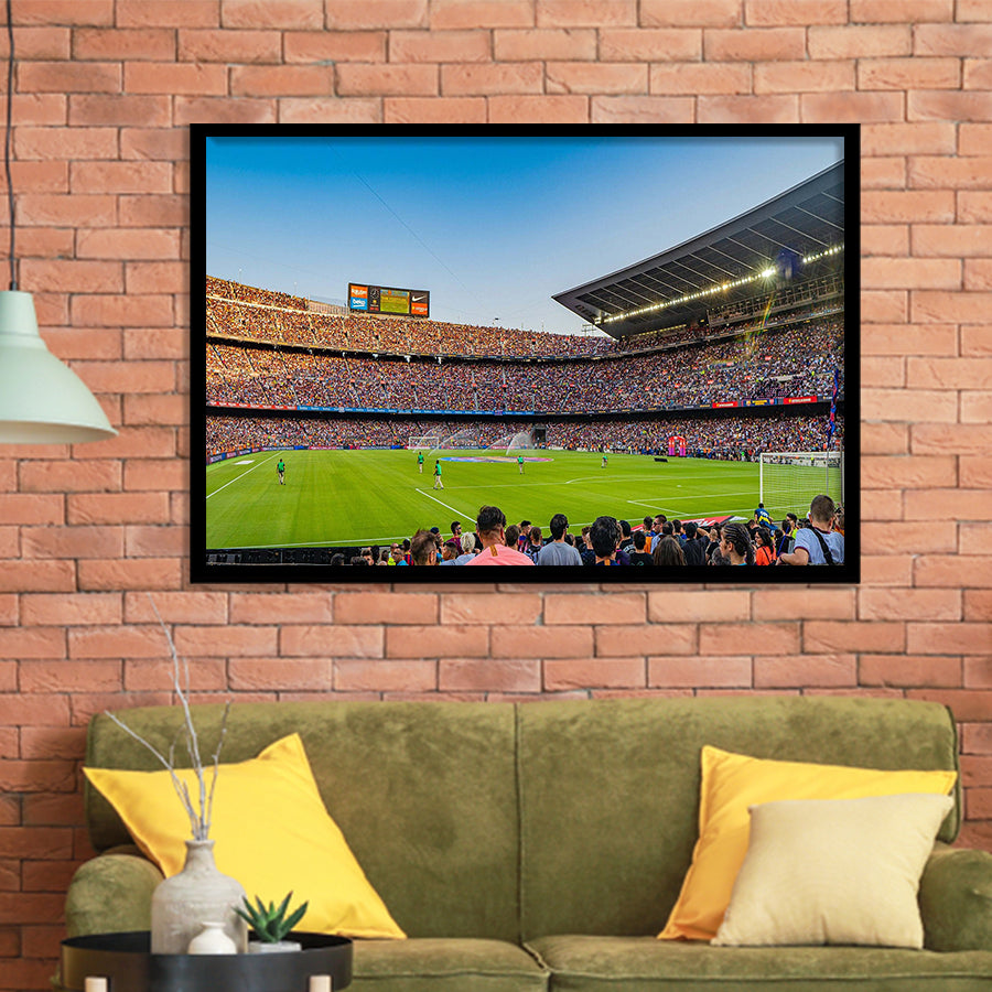 Barcelona Wall Art Camp Nou Stadium Art Prints La Liga,Sport Stadium Art Prints, Fan Gift, Wall Decor