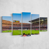 Barcelona Wall Art Camp Nou Stadium Canvas Prints La Liga,Multi Panels,Sport Stadium Art Prints, Fan Gift