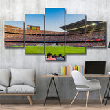 Barcelona Wall Art Camp Nou Stadium Canvas Prints La Liga,Multi Panels,Sport Stadium Art Prints, Fan Gift