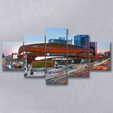 Barclays Center, Stadium Canvas, Sport Art, Large Canvas, Multi Panels, Canvas Prints Wall Art Decor
