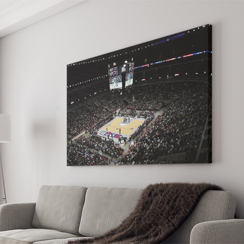 Barclays Center Stadium, Stadium Canvas, Sport Art, Gift for him, Fan Gift, Canvas Prints Wall Art Decor