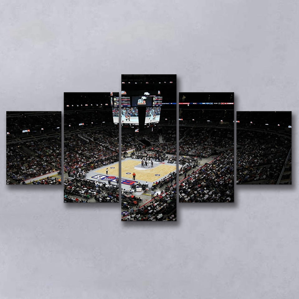 Barclays Center Stadium, Stadium Canvas, Sport Art, Large Canvas, Multi Panels, Canvas Prints Wall Art Decor