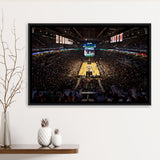 Barclays Sports Center, Stadium Canvas, Sport Art, Gift for him, Framed Canvas Prints Wall Art Decor, Framed Picture