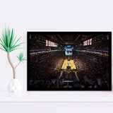 Barclays Sports Center, Stadium Canvas, Sport Art, Gift for him, Framed Art Prints Wall Art Decor, Framed Picture