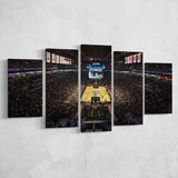 Barclays Sports Center, Stadium Canvas, Sport Art, Large Canvas, Multi Panels, Canvas Prints Wall Art Decor