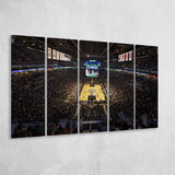 Barclays Sports Center, Stadium Canvas, Sport Art, Gift for him, Multi Panels B, Canvas Prints Wall Art Decor
