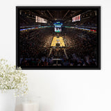 Barclays Sports Center, Stadium Canvas, Sport Art, Gift for him, Framed Canvas Prints Wall Art Decor, Framed Picture