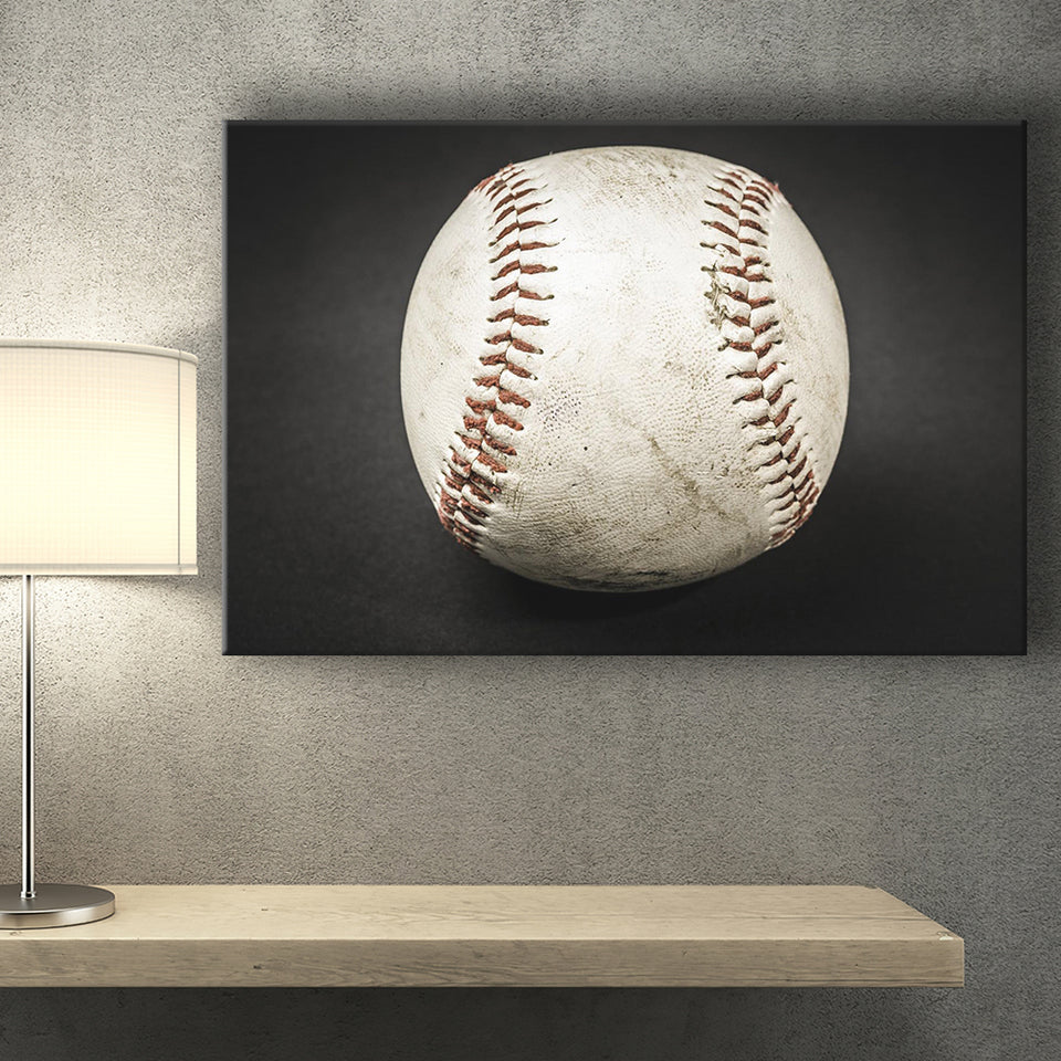 Baseball Canvas Art, Baseball Fan Gift Canvas Prints Wall Art Home Decor - Painting Canvas, Ready to hang