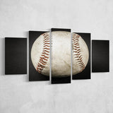 Baseball Canvas Art, Baseball Fan Gift Multi Panels,Canvas Prints Wall Art Home Decor