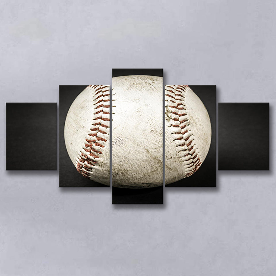 Baseball Canvas Art, Baseball Fan Gift Multi Panels,Canvas Prints Wall Art Home Decor
