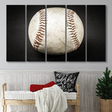Baseball Canvas Art, Baseball Fan Gift 5 Panels B,Large Canvas,Canvas Prints Wall Art Home Decor