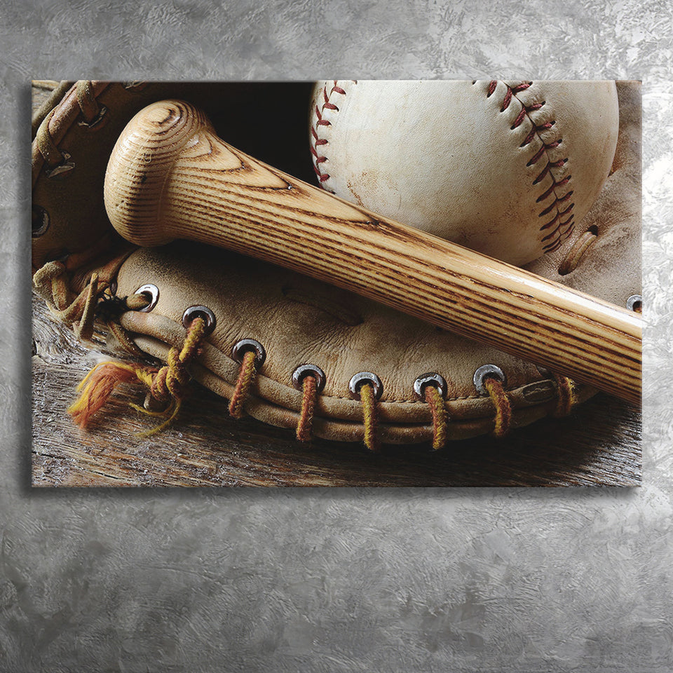 Baseball Cool Art Canvas Prints Wall Art Decor - Paiting Canvas, Art Prints, Wall Decor, For Sale