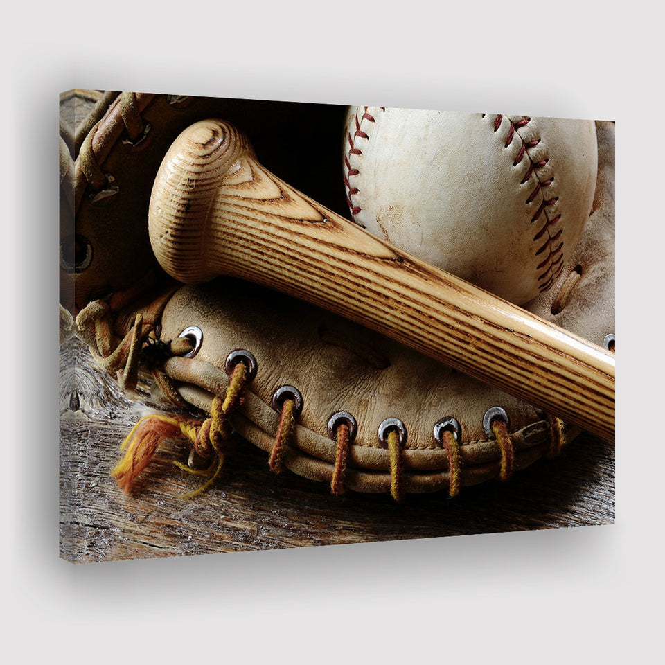 Baseball Cool Art Canvas Prints Wall Art Decor - Paiting Canvas, Art Prints, Wall Decor, For Sale