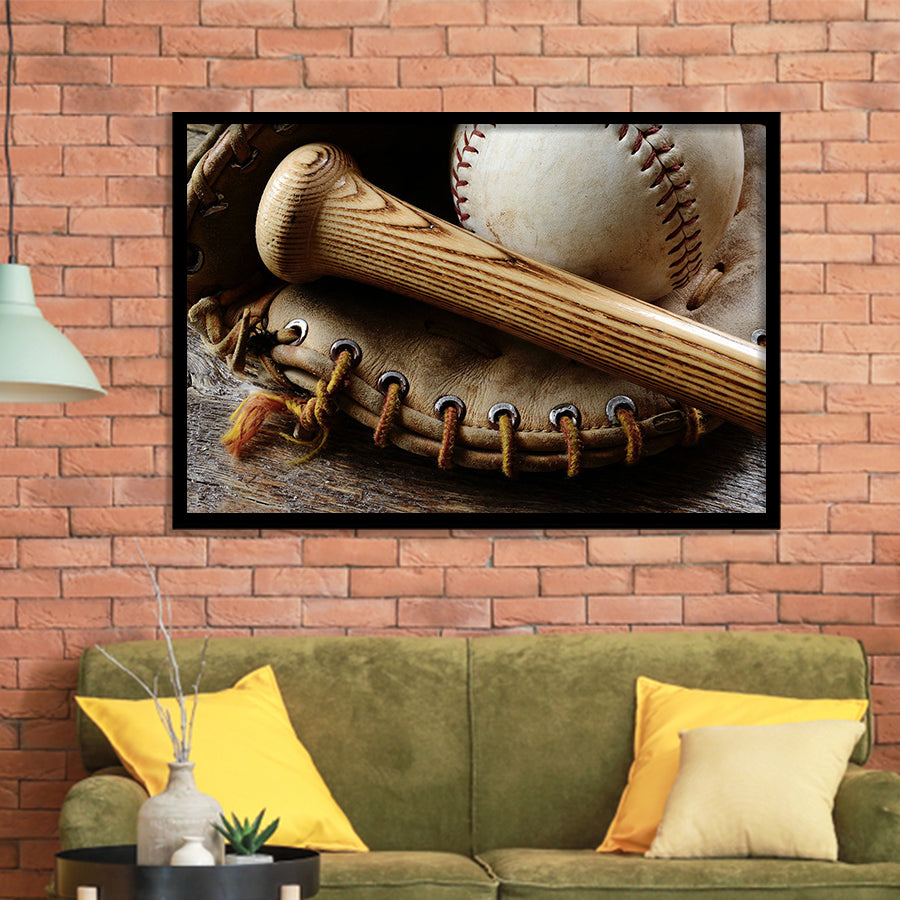 Baseball Cool Art Framed Art Prints Wall Decor - Painting Prints, Framed Picture, Home Decor
