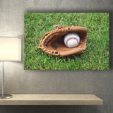 Baseball Glove Wall Art Sport Stadium Canvas Prints Decor Baseball,Sport Stadium Art Prints, Fan Gift, Wall Decor