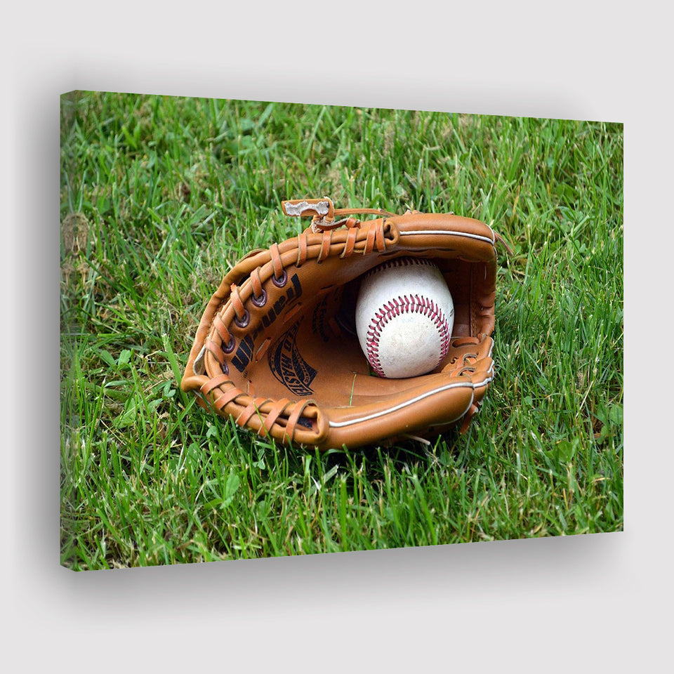 Baseball Glove Wall Art Sport Stadium Canvas Prints Decor Baseball,Sport Stadium Art Prints, Fan Gift, Wall Decor