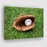Baseball Glove Wall Art Sport Stadium Canvas Prints Decor Baseball,Sport Stadium Art Prints, Fan Gift, Wall Decor
