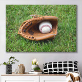 Baseball Glove Wall Art Sport Stadium Canvas Prints Decor Baseball,Sport Stadium Art Prints, Fan Gift, Wall Decor