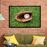 Baseball Glove Wall Art Sport Stadium Art Prints Decor Baseball,Sport Stadium Art Prints, Fan Gift, Wall Decor