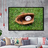 Baseball Glove Wall Art Sport Stadium Art Prints Decor Baseball,Sport Stadium Art Prints, Fan Gift, Wall Decor