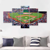 Baseball Stephen Strasburg Opts Out Of Nationals Deal Article  5 Pieces Canvas Prints Wall Art - Painting Canvas, Multi Panel, Home Wall Decor