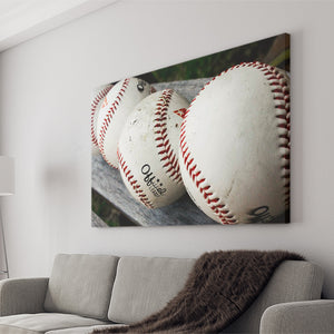 Baseball, Vintage Baseball Canvas Prints Wall Art Home Decor - Painting Canvas, Ready to hang