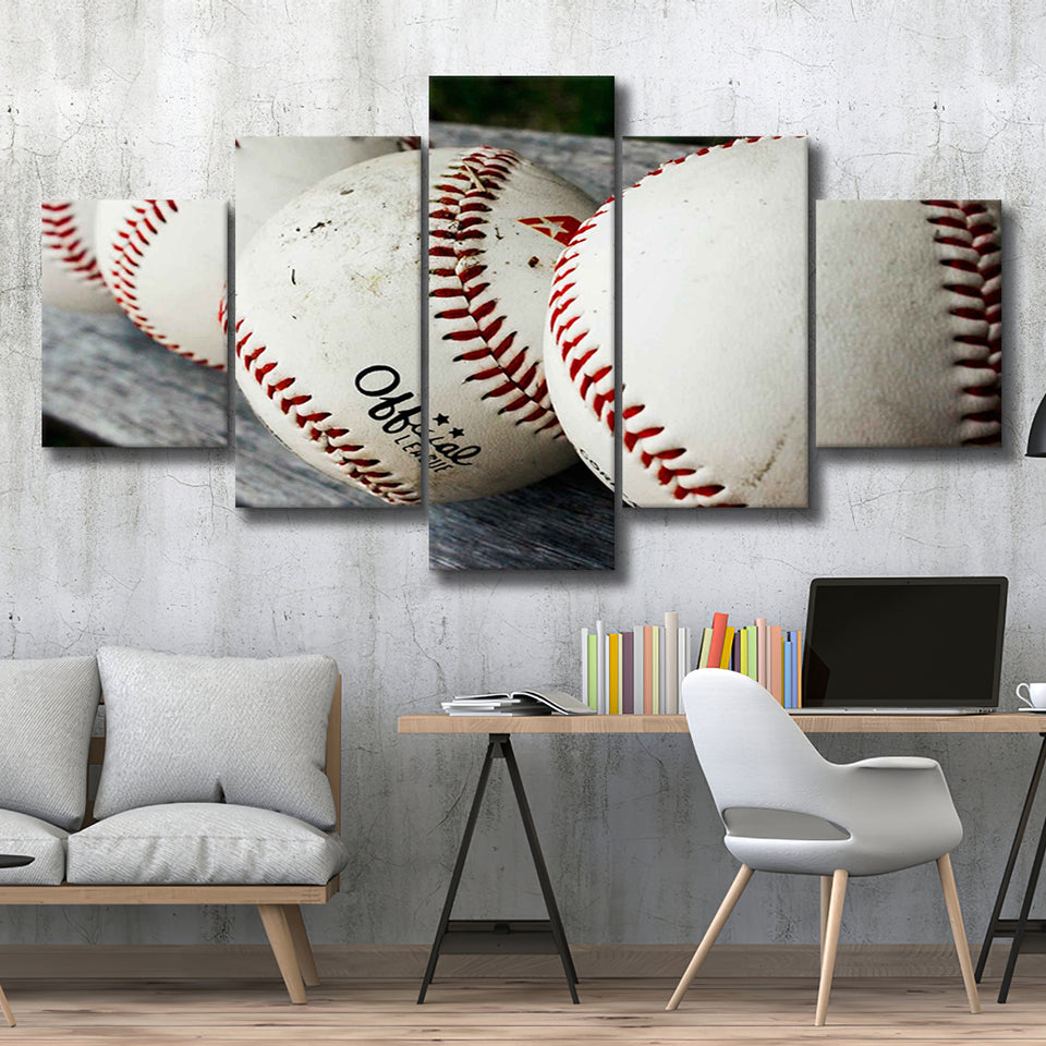 Baseball, Vintage Baseball Multi Panels,Canvas Prints Wall Art Home Decor