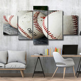 Baseball, Vintage Baseball Multi Panels,Canvas Prints Wall Art Home Decor