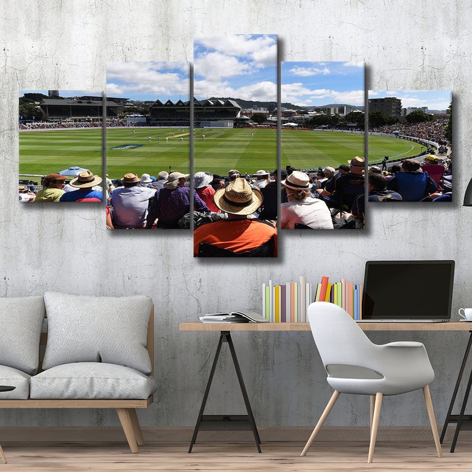 Basin Reserve, Stadium Canvas, Sport Art, Large Canvas, Multi Panels, Canvas Prints Wall Art Decor
